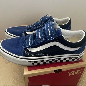Old Skool Velcro Vans, M 6.5/ W 8